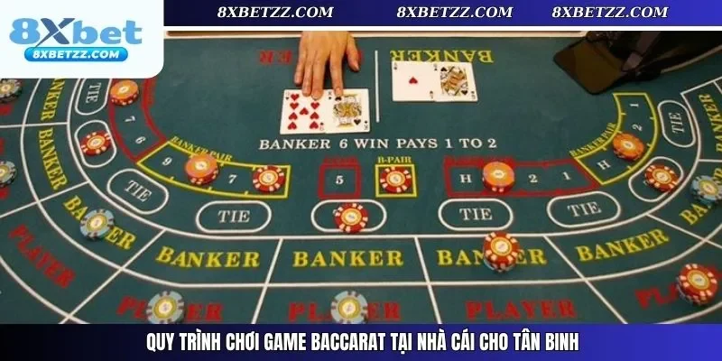 Quy trình chơi game Baccarat tại nhà cái cho tân binh